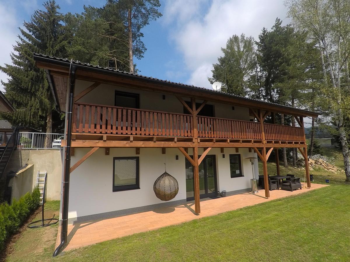 Lipno Vision Apartments 伏尔塔瓦河畔利普诺 外观 照片